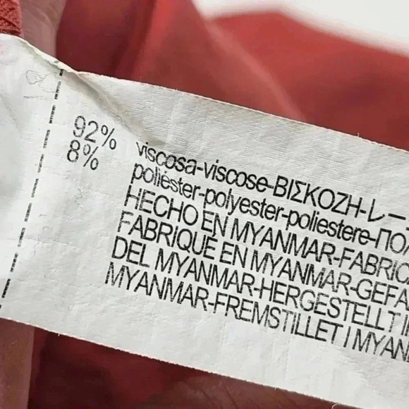 Zara‎ Trf Collection Tied Waist Paper bag Tapered Leg Women's Pants S - Picture 6 of 7